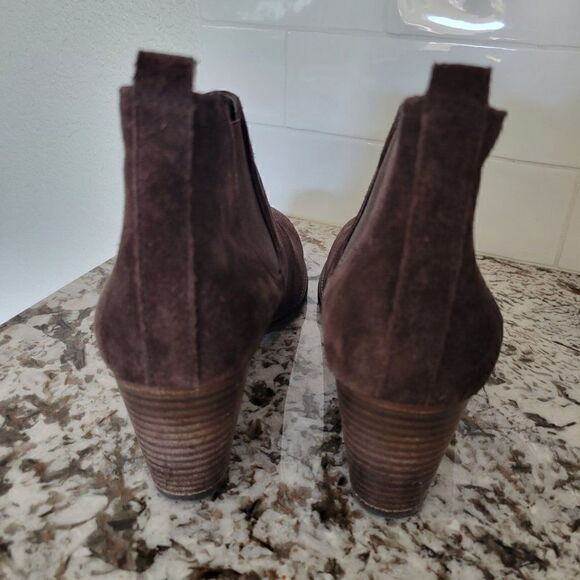 Paul Green Suede Ankle Boots size  7.5 - Picture 3 of 7